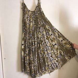 Free people tie side maxi dress